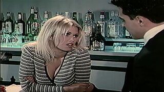 Jenna fucks guy in a club (4K Upscale)